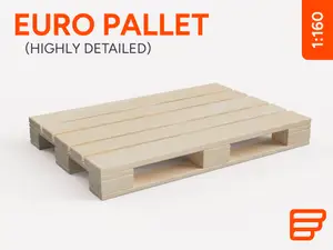 Euro Pallet (N Scale)