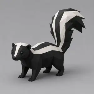 Low Poly Skunk
