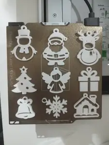 Christmas Ornament Pack – 9 Easy 3D Printable Decorations