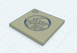 Sur-Ron Circle Logo Keychain