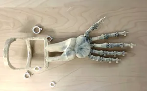 Moveable Skeleton Arm Extension