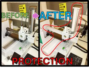 A1-Mini linear rails protection dust cover