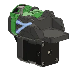 Dual Filament Voron M4 Extruder + Creality mount
