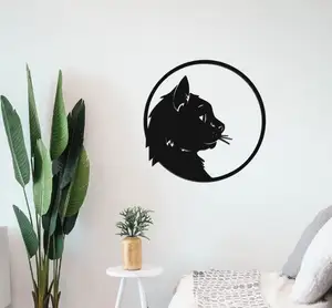 Cat Wall Decoration Round