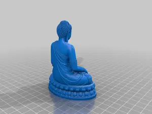 Thailand Buddha - Repaired and flattened