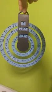 Endless calendar