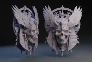 Egyptian Pharaoh Skull