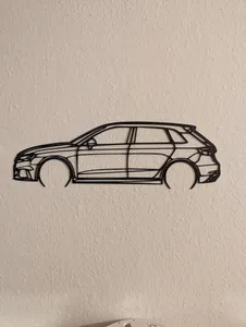 Audi RS3 8V Silhouette