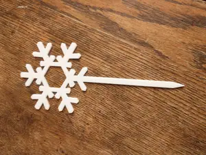 Snowflake Hairpin