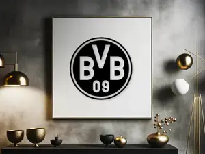 Borussia Dortmund, 2D Wall Art, Home Decor, Wall Decoration