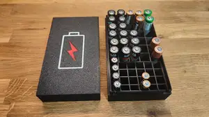 AA and AAA battery box