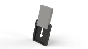 Double-sided tape quick release buckle