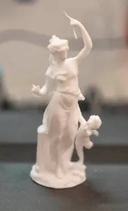 Antique Cupid/Amor sculpture (Scanned)