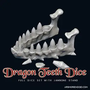 Dragon Teeth Dice Set