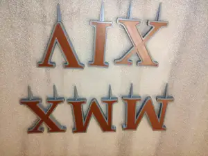 Decorative Roman Numerals