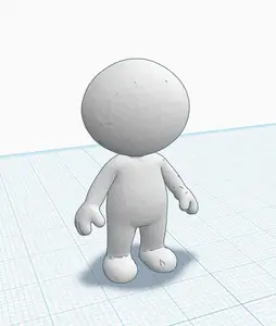 Postavička "Tomík" pro děti na vymalování barvami / "Tom" character for children to paint with paints