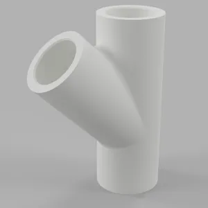 PVC 1/2" Wye Fitting