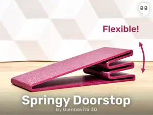 Springy Doorstop (flexible and in multiple sizes!)