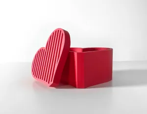 Heart Storage Container | Desk Organizer and Misc Holder | Modern Office and Home Decor