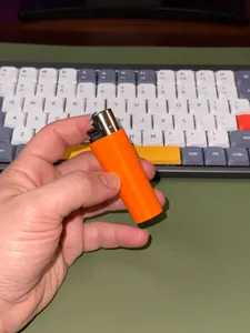 Clipper Case with refill hole