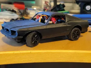 MiniZ Ford Mustang 1967/68 fastback with more wheel clearance