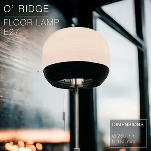 O' RIDGE | Floor lamp E27 fast print