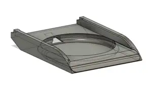 Tray for Anker PowerWave Pad to fit Mercedes C class W205 (Wireless charger)