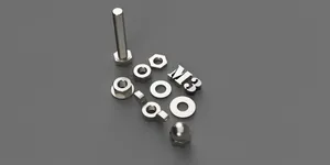 M3 HEX bolts, nuts and washers
