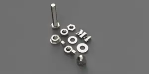 M4 HEX bolts, nuts and washers