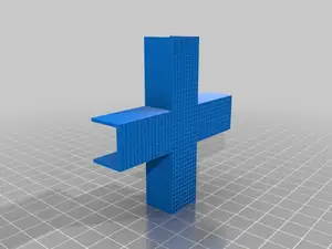 Glass Box Display/Shelf Connector