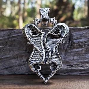Enchanted Book Pendant 3D Jewelry Model