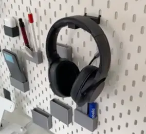Headphone/Cable Holder for IKEA Skadis
