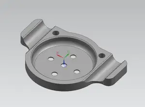 Airtag bike holder with M3 bolts