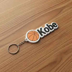 Kobe basketball keychain