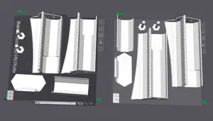 Box and Cutter for Plastic Wrap Film, Cling Film, Aluminium Foil or Parchment paper