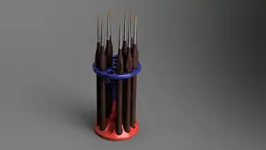 Brush stand