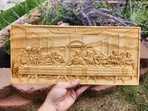 The Last Supper cnc router relief