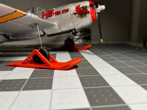 RC Plane Skis