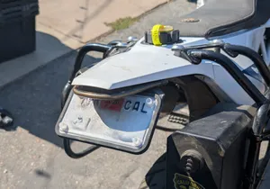Universal Motorcycle tail tidy license plate holder USA