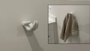 Hand-y Hand Towel Holder