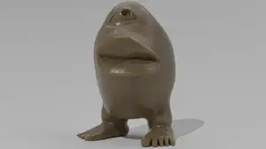Funny Clay Guy Figurine