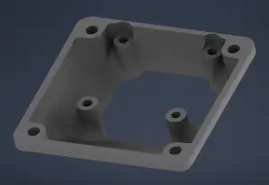 Ender 3 V3 SE 25-40mm fan bracket - Low profile