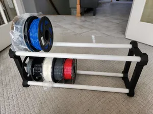 Filament Spool Rack - Single piece - 3/4" PVC