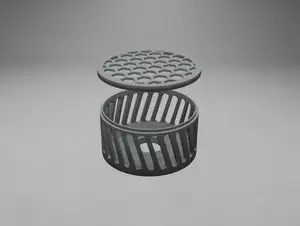 50mm Coral Box - Mushroom Box - Frag Safe