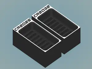 BaBo organizer insert CR2032 / CR2025 batteries (2x1)