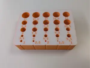 Drill Guide 1-13mm / .5mm Increments