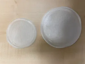 Soda or beer glass cover against wasp