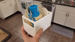 Organizer box for refrigerator door