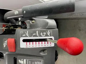 Showblower Gearshift Speed Selector