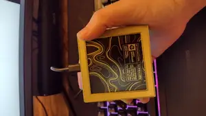 Case for Pimoroni Keybow 2040 with rear cutout